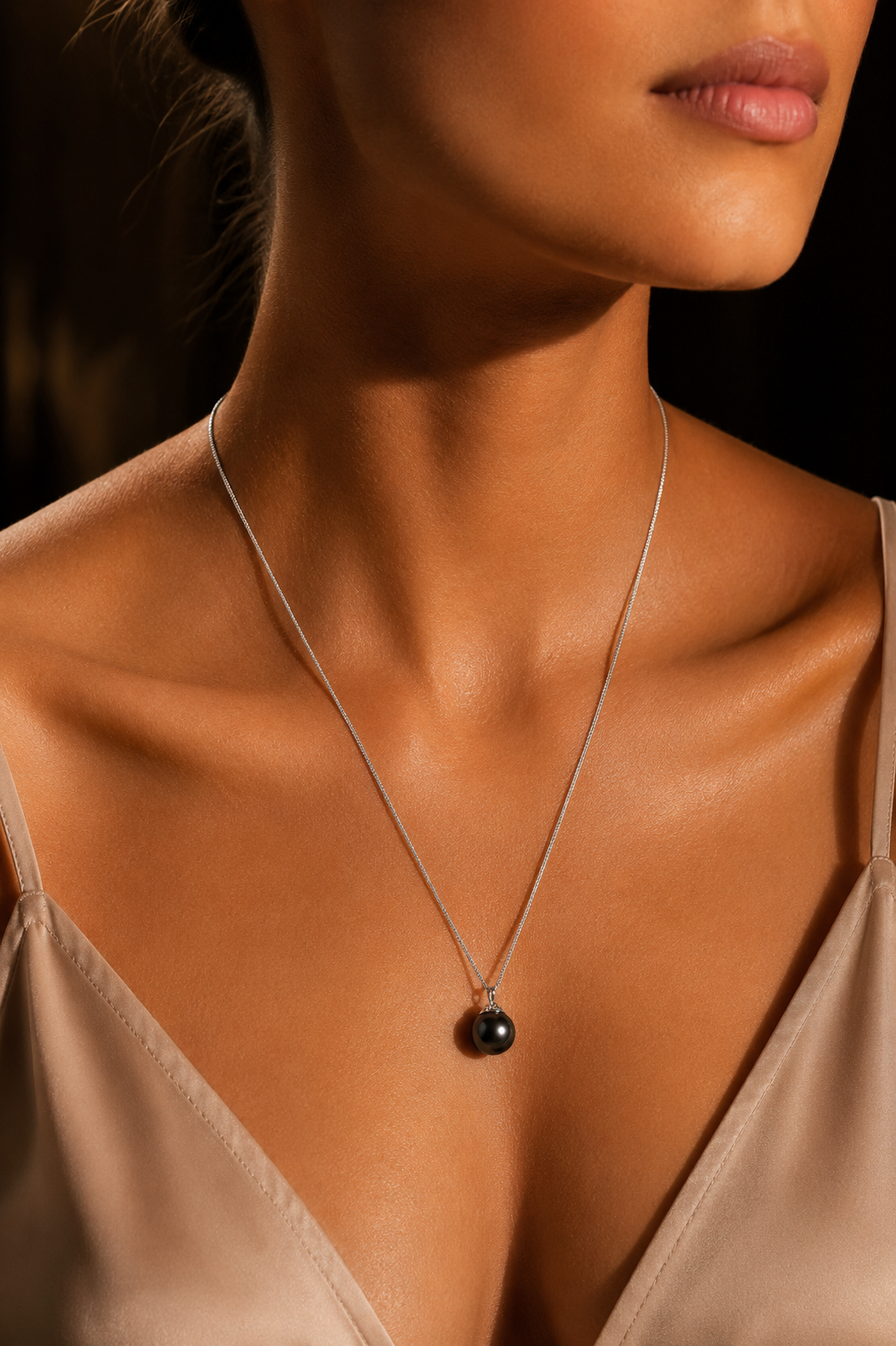 Nude Black Pendant | IZI