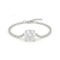 Lab Grown Cushion Cut Solitaire Bracelet