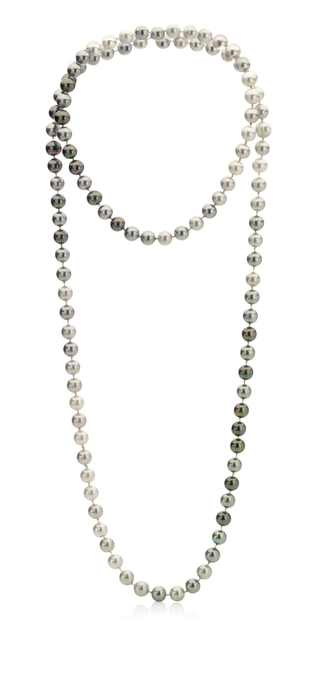 Lauren Grey Tahitian Pearl Long Rope Necklace | IZI