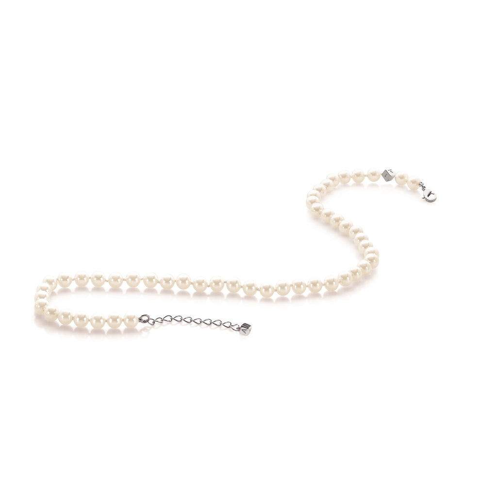 White Pearl Classic Strand Necklace | IZI
