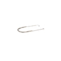 Twin Grey Pearl Half-Strand with Silver Chain | IZI
