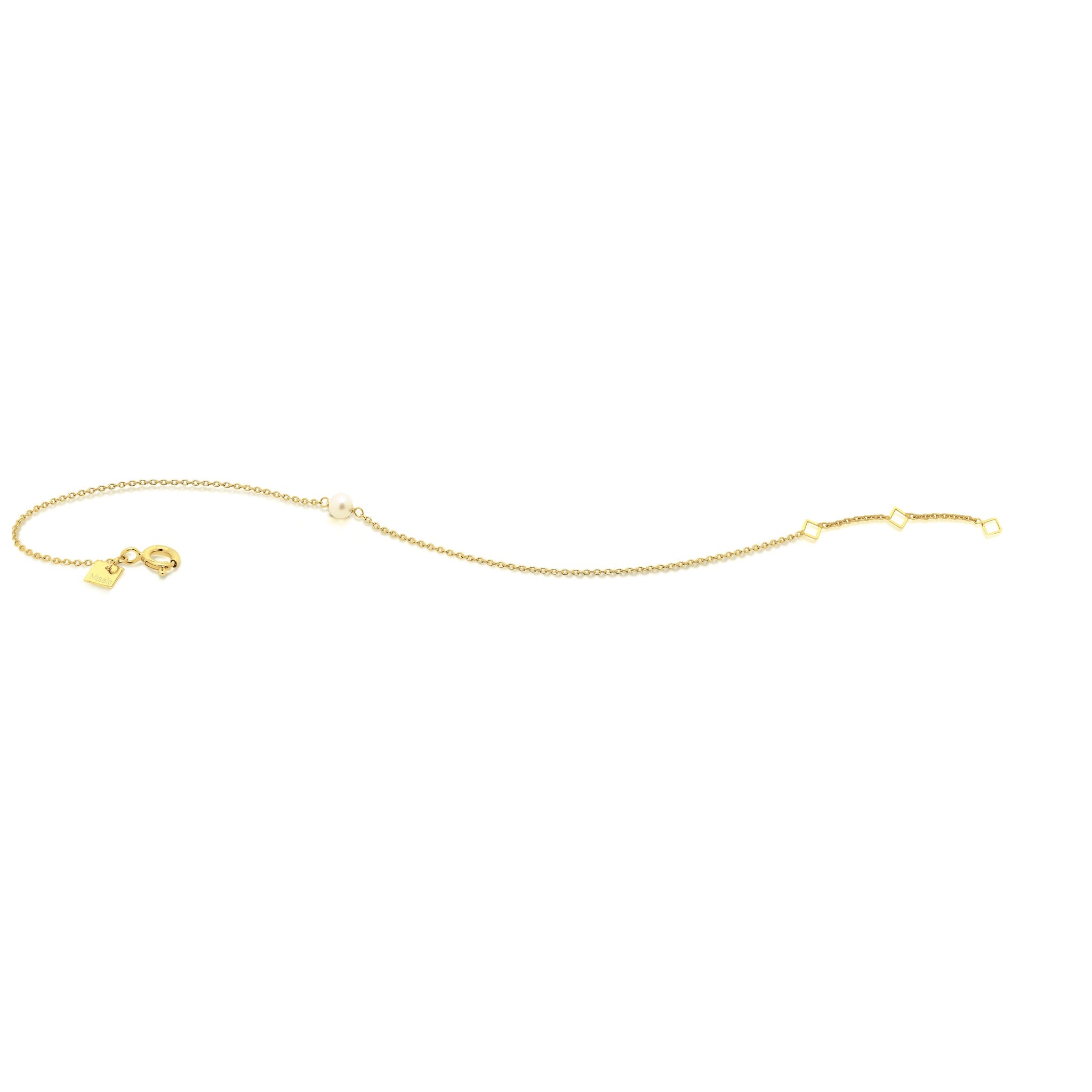 Floating Single Pearl Bracelet | IZI