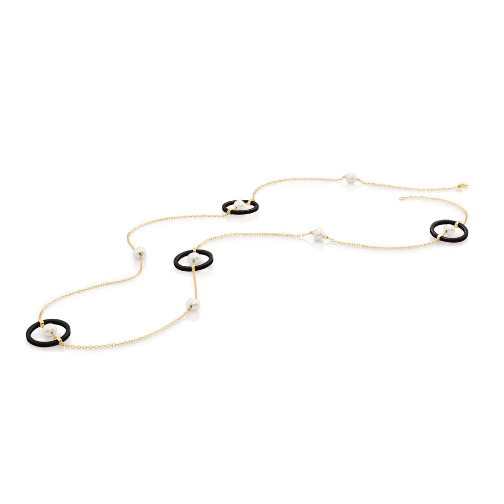 Calice Long Gold Necklace | IZI