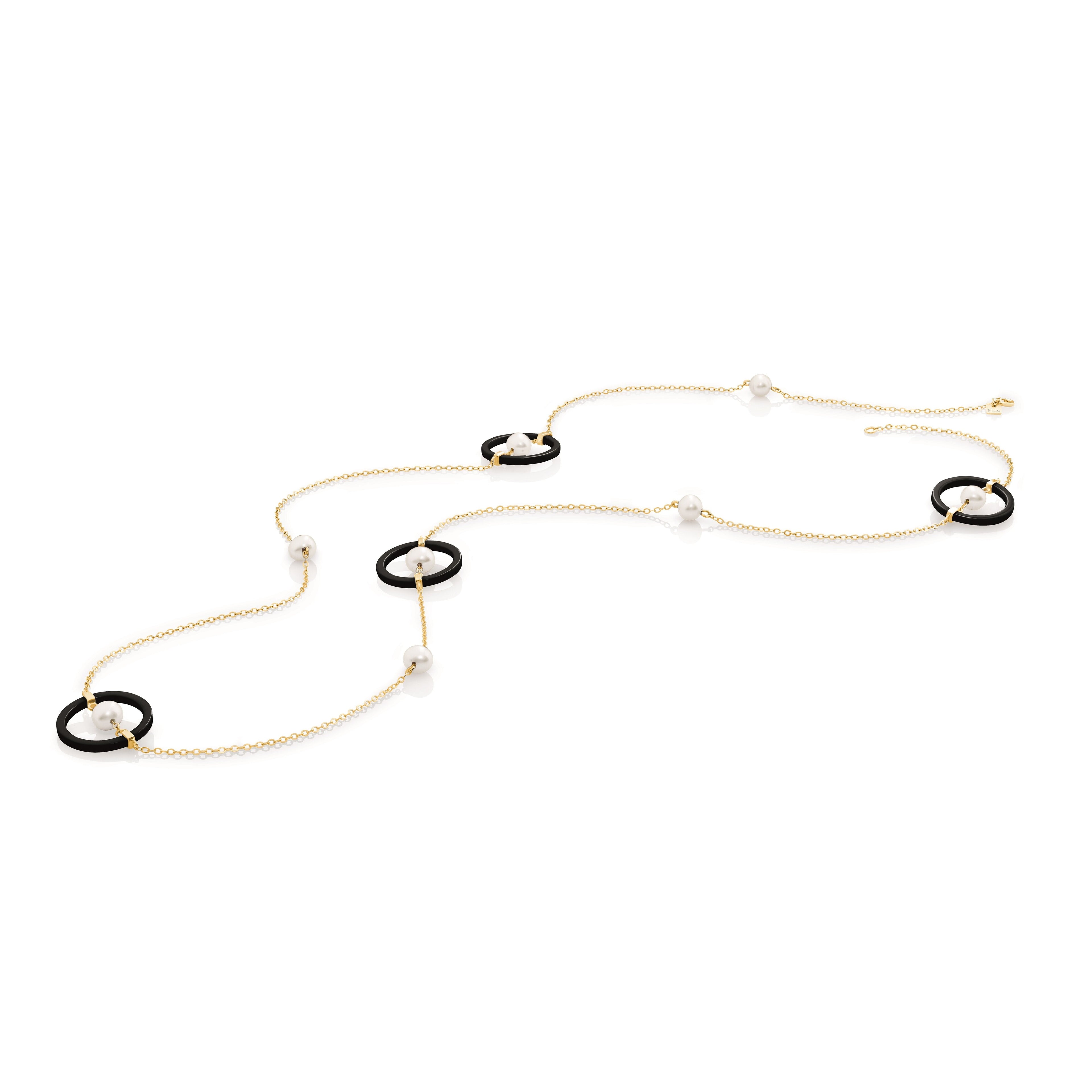 Calice Long Gold Necklace | IZI