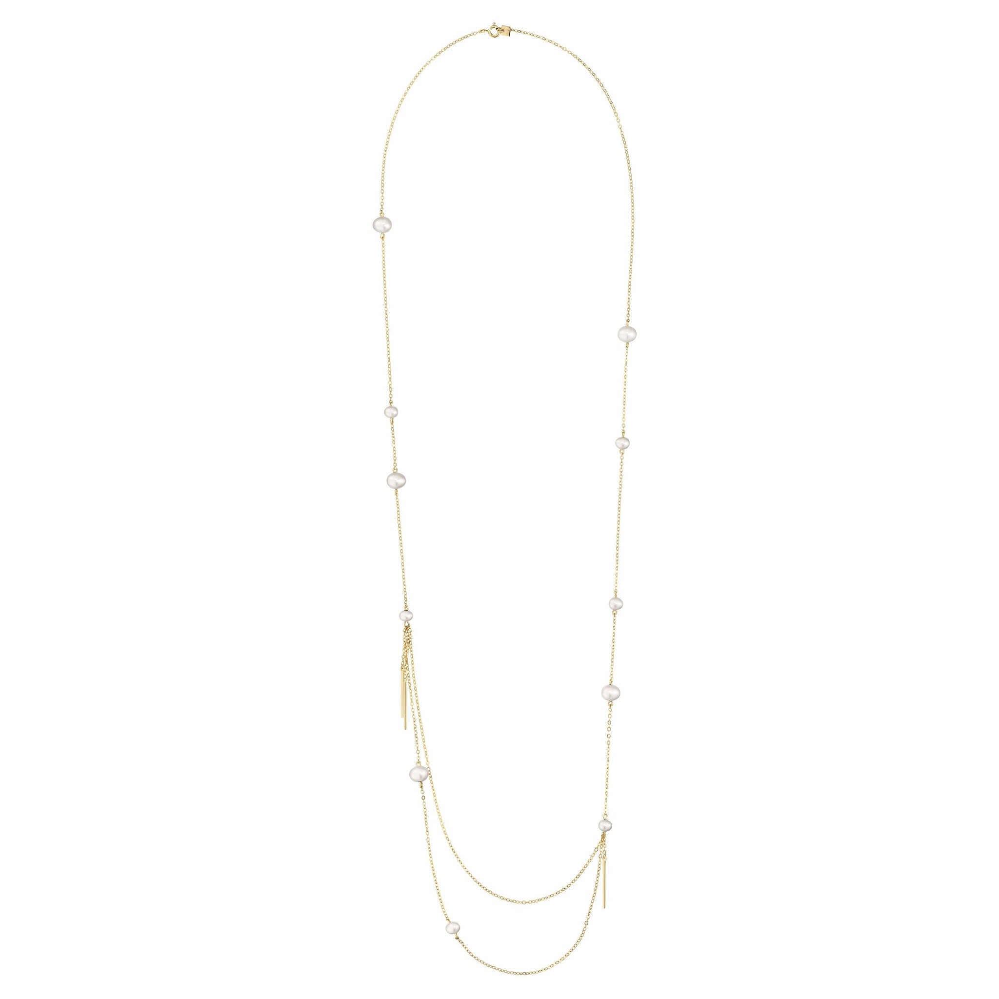 Seltz Long Gold Necklace | IZI